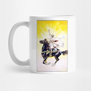 Man With Sword RIding Horse in Algeria 1918 Mug